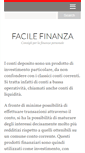 Mobile Screenshot of facilefinanza.it